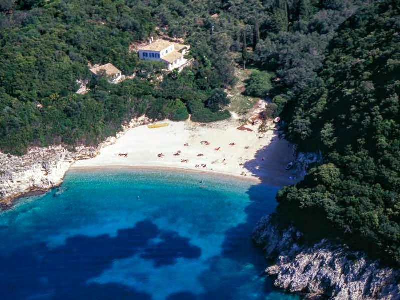 Villa Aspros - Traditionell, Ruhig Und Strandnah لياباديس المظهر الخارجي الصورة