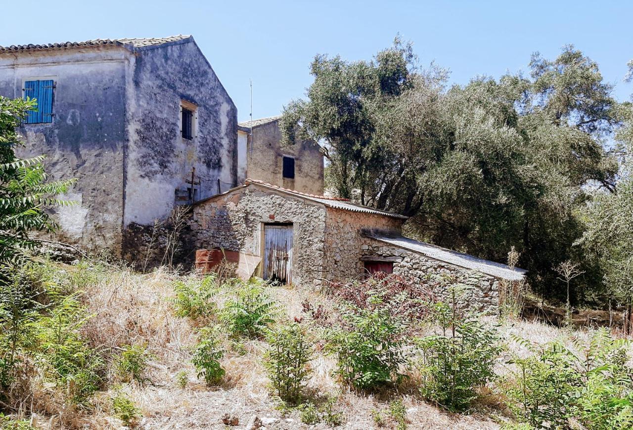 Villa Aspros - Traditionell, Ruhig Und Strandnah لياباديس المظهر الخارجي الصورة
